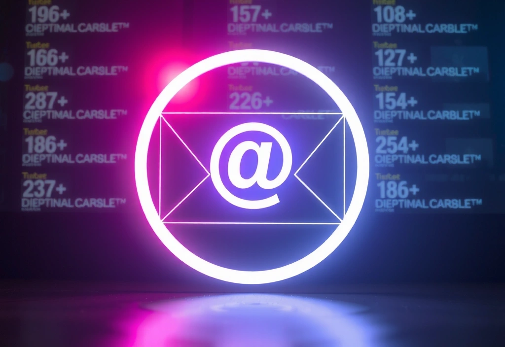 Email icon with an open envelope