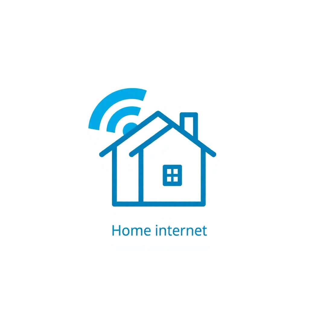 Icon representing home internet