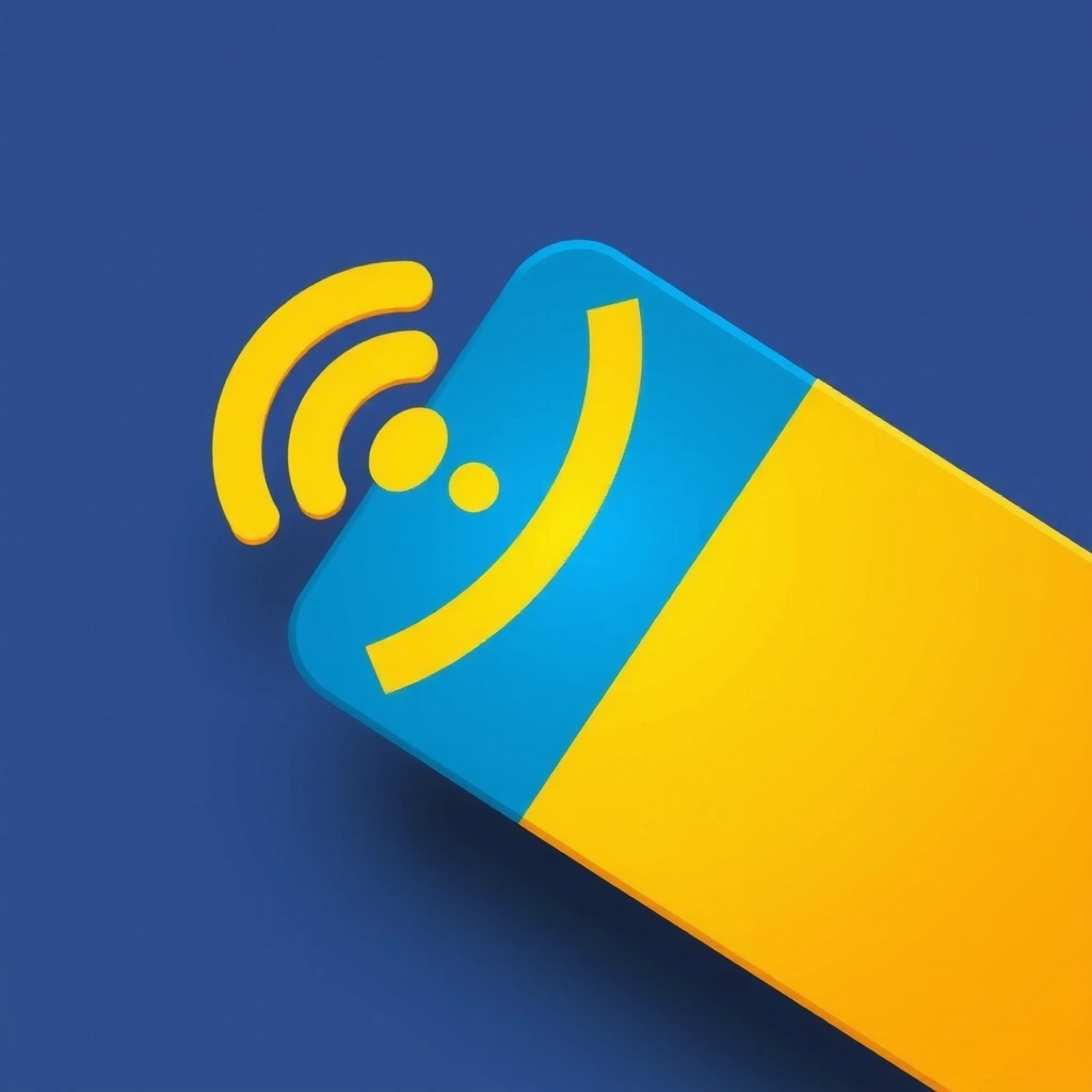 Icon representing mobile services