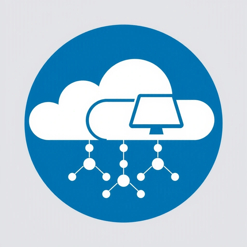 Cloud solutions icon