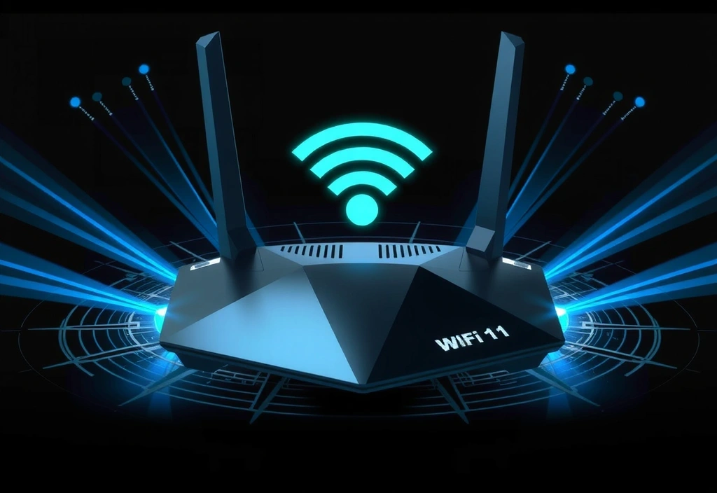 Advanced Wi-Fi router with strong signal beams