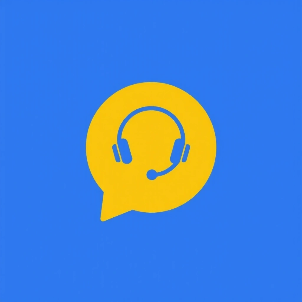 Icon representing communication and support